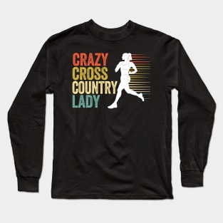 XC Cross Country Runner Coach Long Sleeve T-Shirt